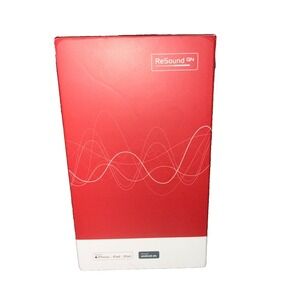 ReSound Nexia 60S Rechargeable Micro RIE Hearing Aids Pair with Charger Gold